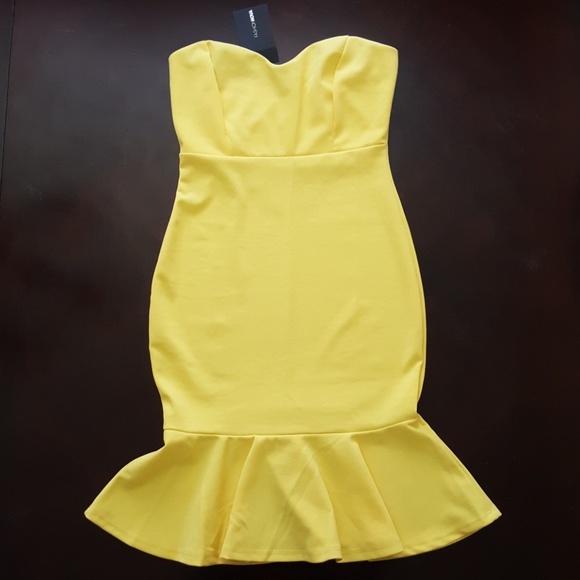 Fashion Nova Dresses & Skirts - 💛 🔥NEW FASHION NOVA TUBE DRESS🔥💛